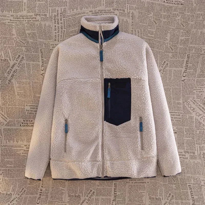 Fleecejacke mit Reißverschluss für Herren