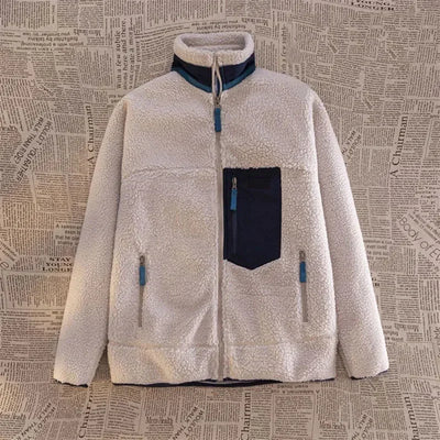 Fleecejacke mit Reißverschluss für Herren