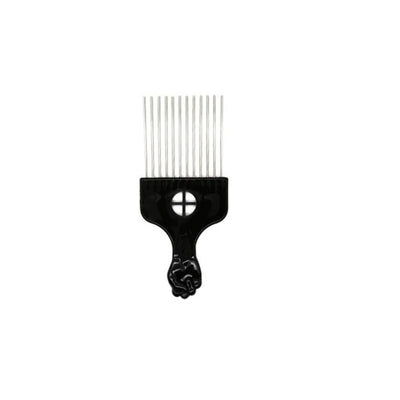 Antistatischer Afro-Pick-Kamm aus Metall