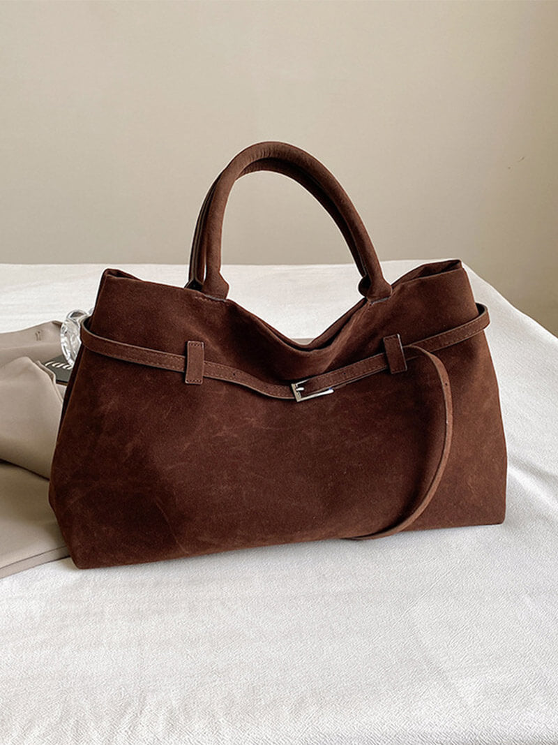 Zella | Luxuriöse Damen-Handtasche aus Wildleder