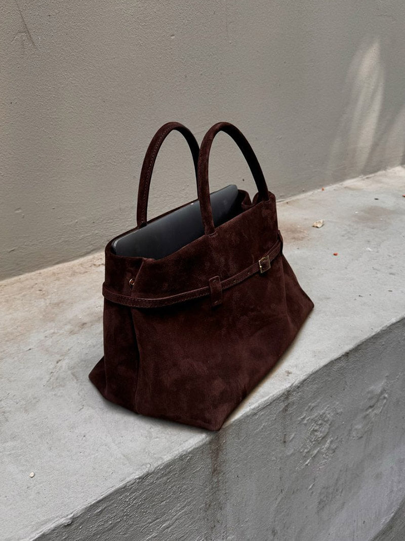Zella | Luxuriöse Damen-Handtasche aus Wildleder