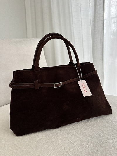 Zella | Luxuriöse Damen-Handtasche aus Wildleder