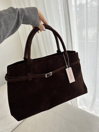 Zella | Luxuriöse Damen-Handtasche aus Wildleder