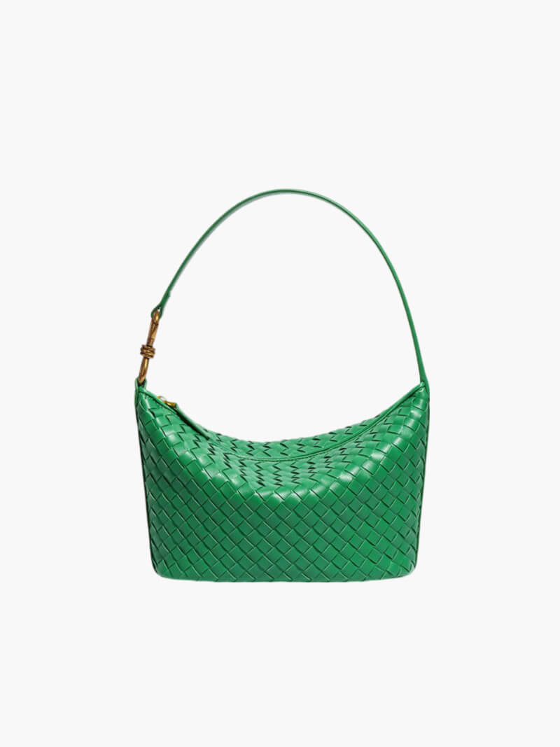 Isana | Elegant geflochtene Schultertasche