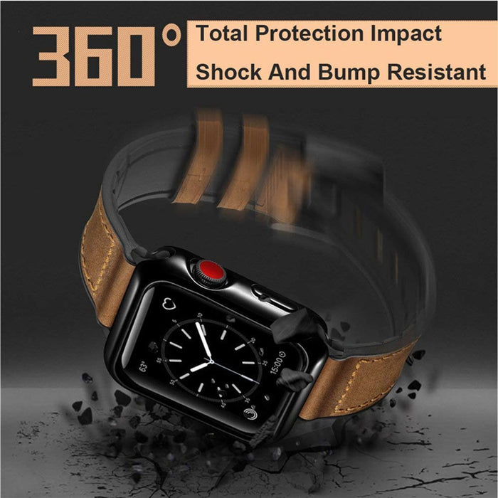 Leder Luxus Uhrband für Apple Watch