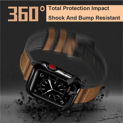 Leder Luxus Uhrband für Apple Watch