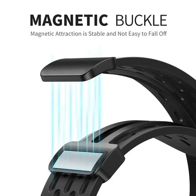 Magnetisches Atmungsaktives Silikonarmband für die Apple Watch