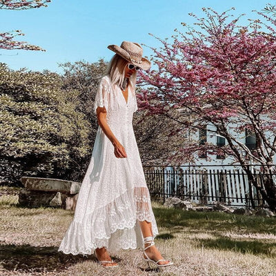 Boho Spitzenkleid für Damen