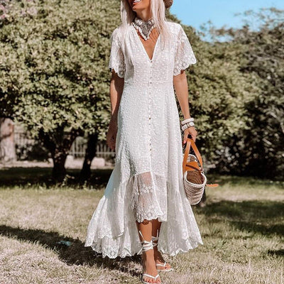Boho Spitzenkleid für Damen