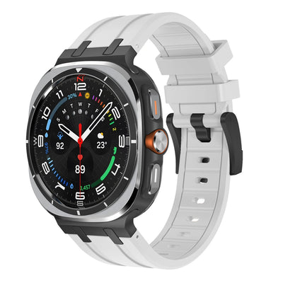 Luxuriöses AP Mod Silikonarmband für Samsung Watch Ultra