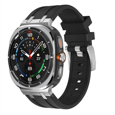 Luxuriöses AP Mod Silikonarmband für Samsung Watch Ultra