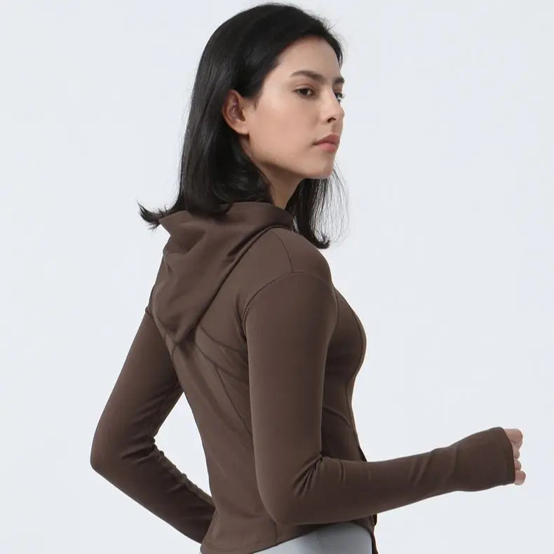 Werosa | Atmungsaktive Fitnessjacke für Damen Winter