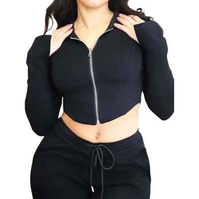 Evaria | Atmungsaktives Crop Sport Top für Damen Sommer