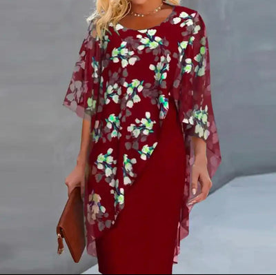 Luciana | Elegantes Blumenmusterkleid für Stil und Komfort