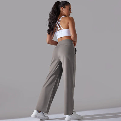 Emma | Weite Yoga-Hose mit Schlag-Design