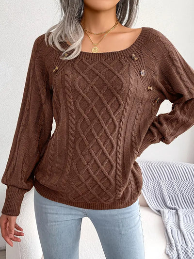 Pauline | Stilvoller Strickpullover für Frauen