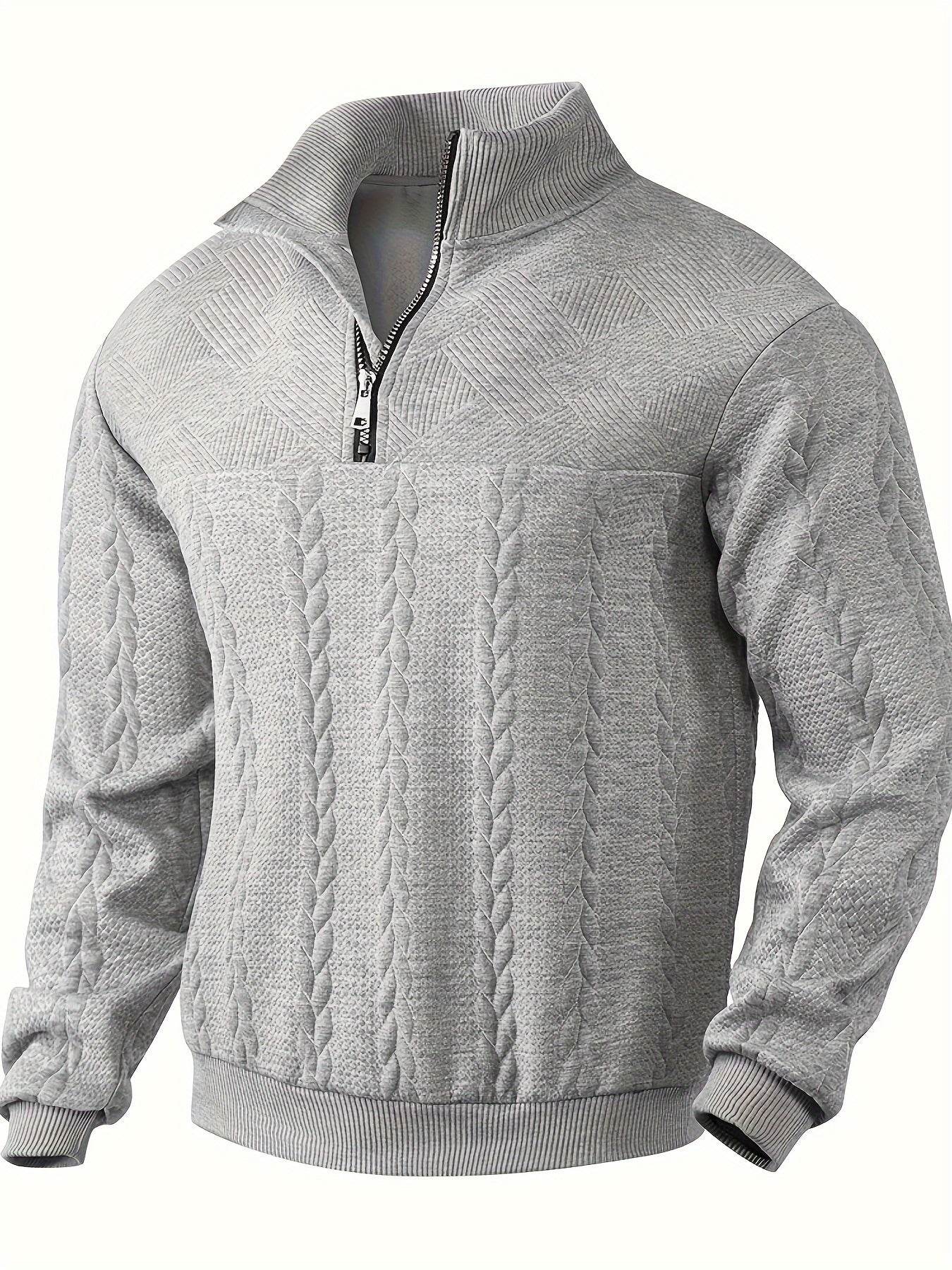 Rafael – Eleganter Pullover mit Reißverschluss