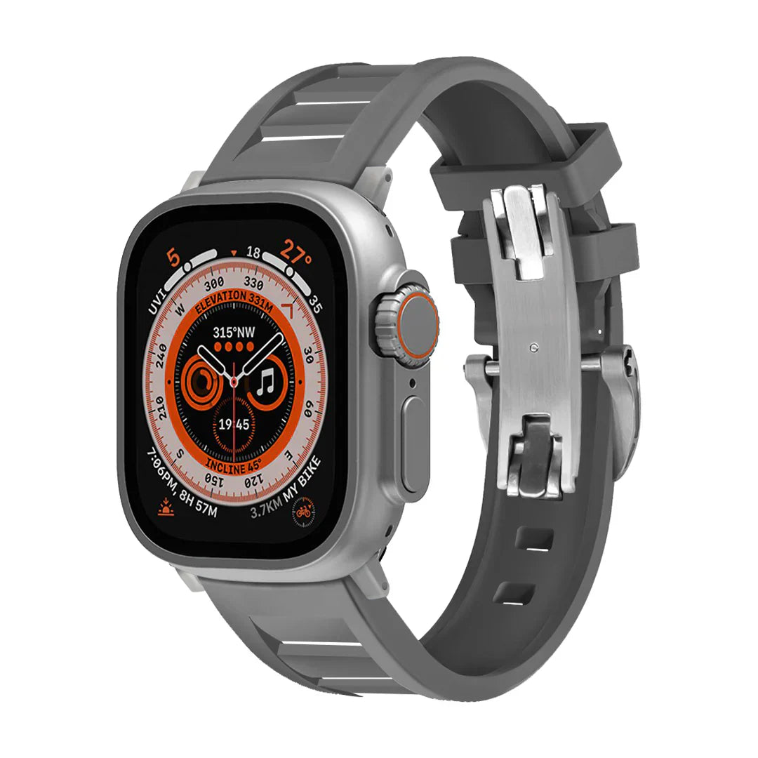 FKM Schmetterlingsschließe Armband für die Apple Watch