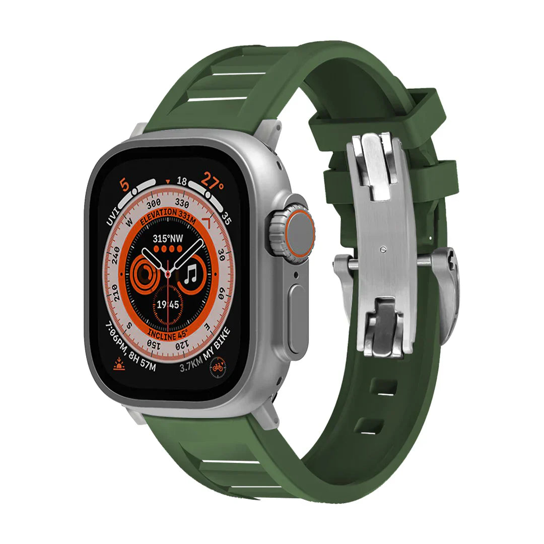 FKM Schmetterlingsschließe Armband für die Apple Watch