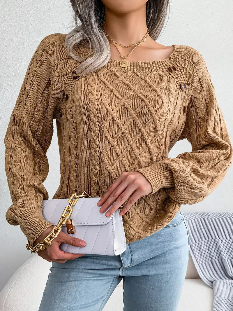 Pauline | Stilvoller Strickpullover für Frauen