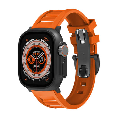 FKM Schmetterlingsschließe Armband für die Apple Watch