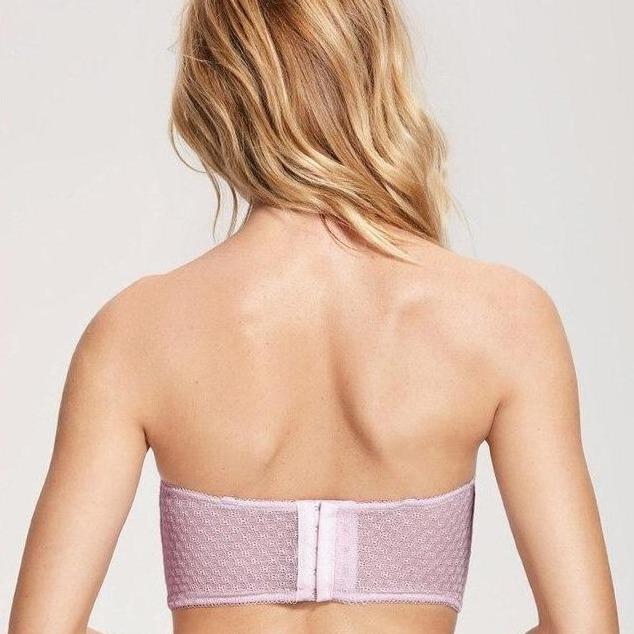 Bardot-BH mit Spitze