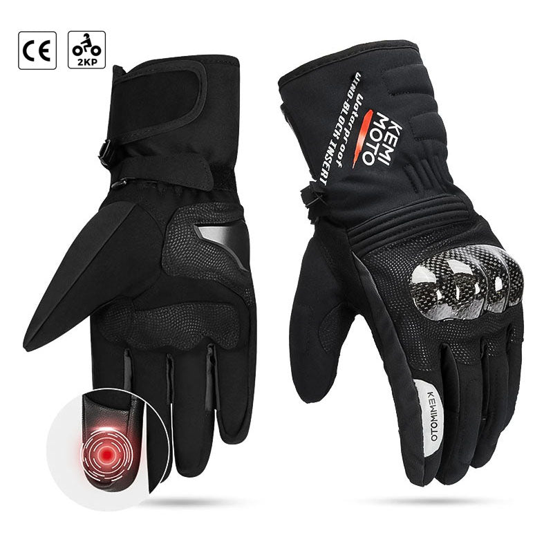 Wasserdichte Winter Motorradhandschuhe | CE & 2KP Genehmigt
