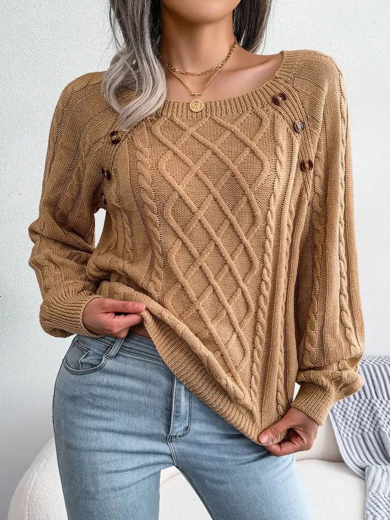 Pauline | Stilvoller Strickpullover für Frauen