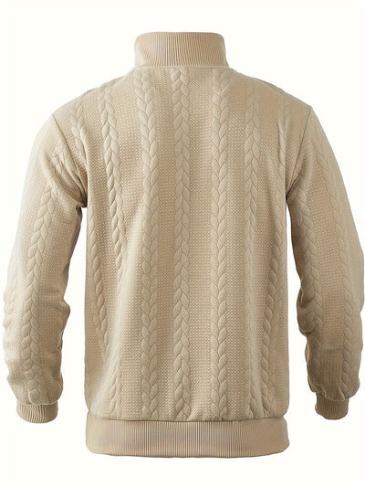 Rafael – Eleganter Pullover mit Reißverschluss