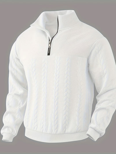 Rafael – Eleganter Pullover mit Reißverschluss