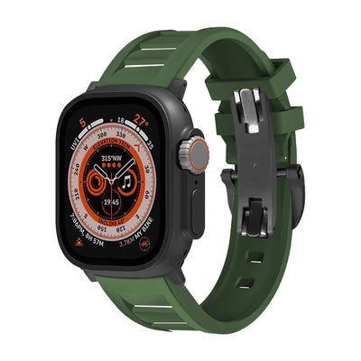 FKM Schmetterlingsschließe Armband für die Apple Watch