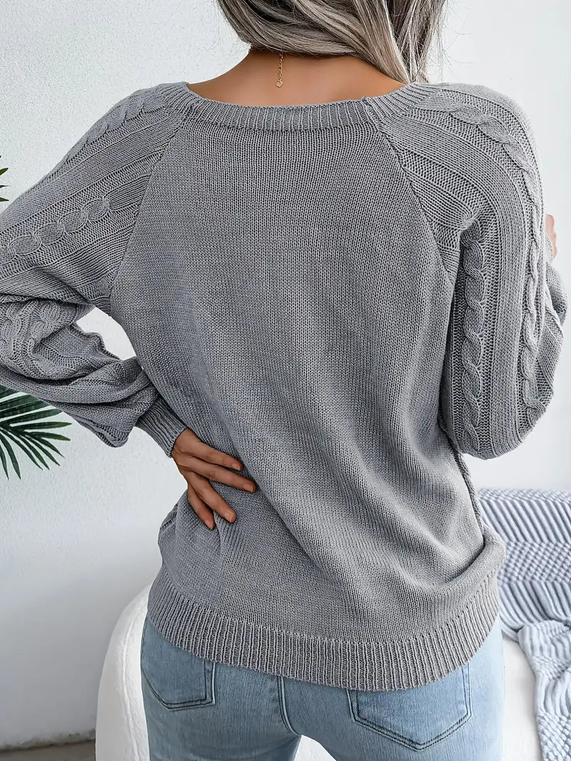 Pauline | Stilvoller Strickpullover für Frauen