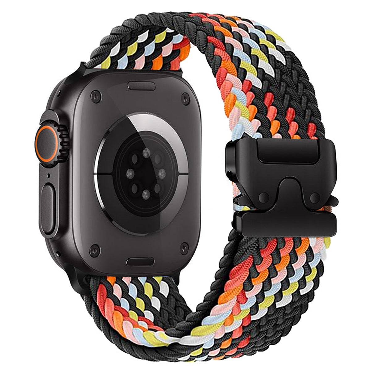 Elastisches Nylon-Parachute-Buckle-Uhrenarmband geeignet für alle Apple-Serien