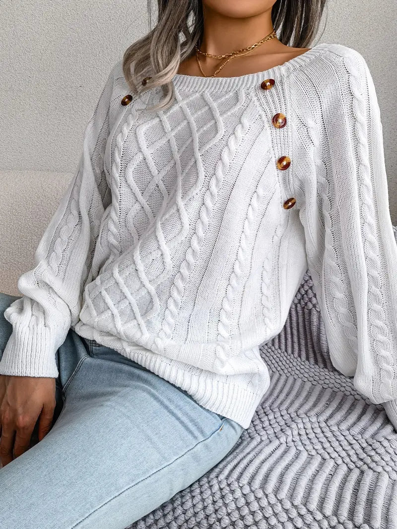 Pauline | Stilvoller Strickpullover für Frauen
