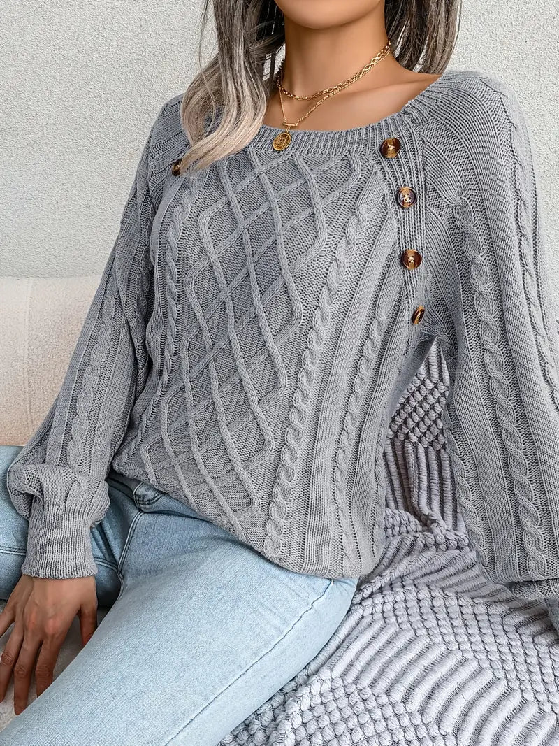 Pauline | Stilvoller Strickpullover für Frauen