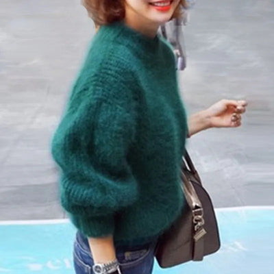 Weicher Strickpullover für Damen