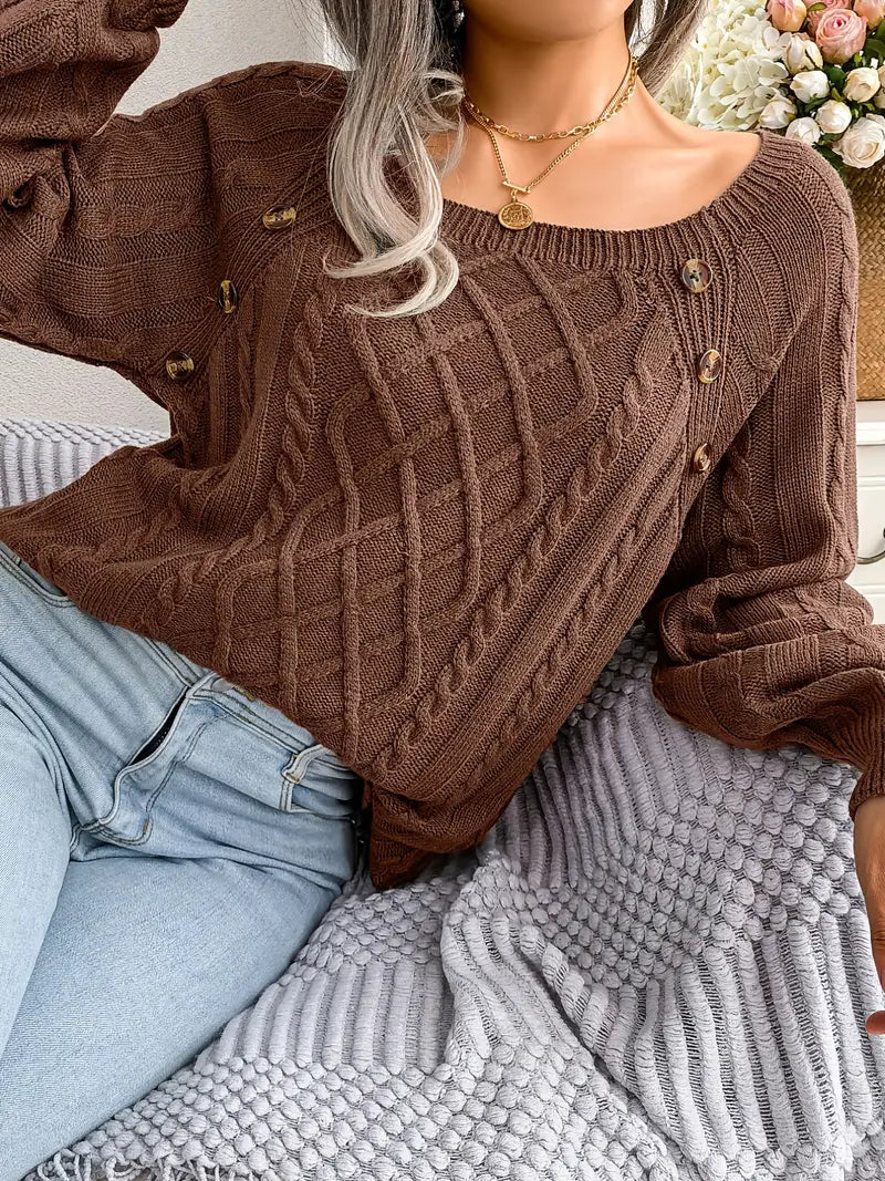 Pauline | Stilvoller Strickpullover für Frauen