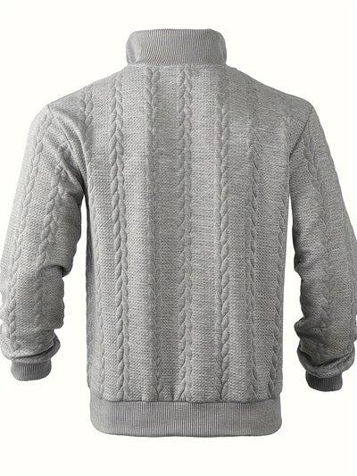 Rafael – Eleganter Pullover mit Reißverschluss