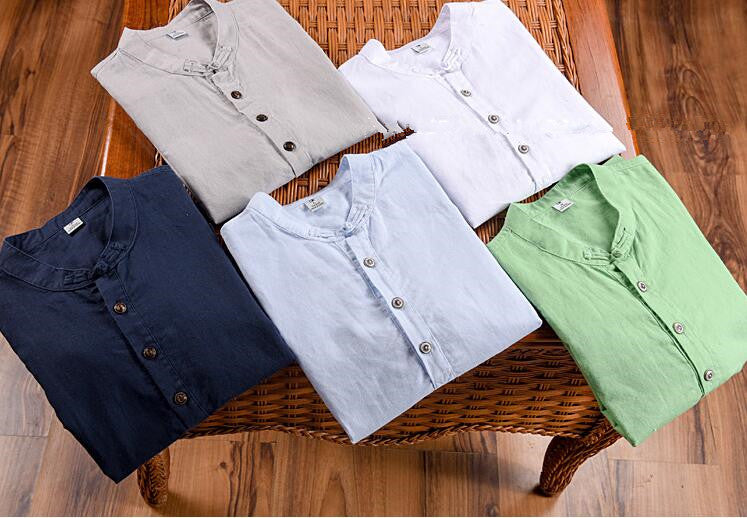 Merrick™ – Herren T-Shirt mit Henley-Kragen & Knopfdetail aus Baumwolle