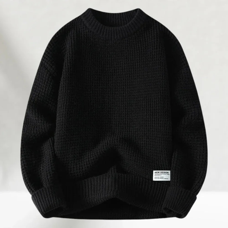 Herren gemütlicher Pullover | Strick