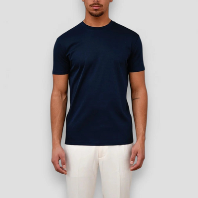 Herren leichtes lässiges T-Shirt | Kurzarm