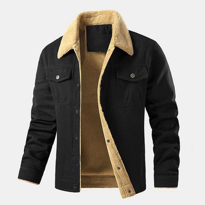 Fleecegefütterte Jacke für Herren