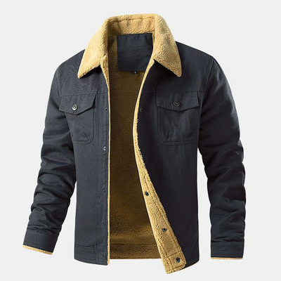 Fleecegefütterte Jacke für Herren