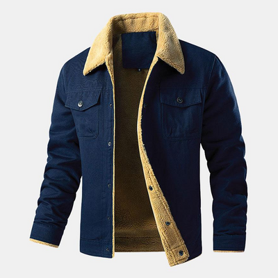 Fleecegefütterte Jacke für Herren