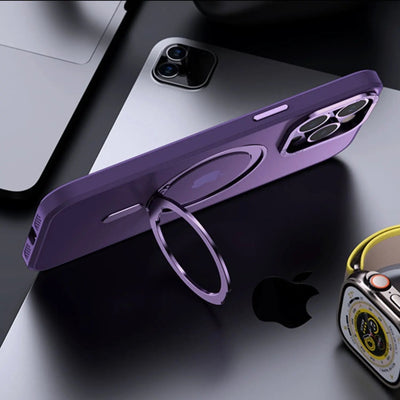 Magnetische Hülle mit Ständer für iPhone
