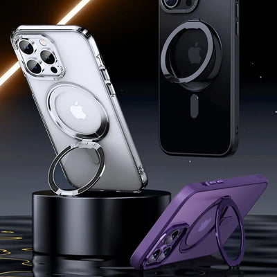 Magnetische Hülle mit Ständer für iPhone