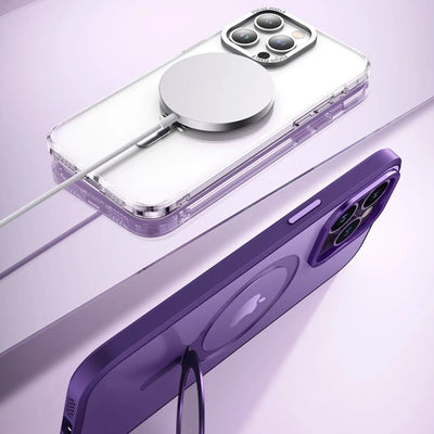 Magnetische Hülle mit Ständer für iPhone
