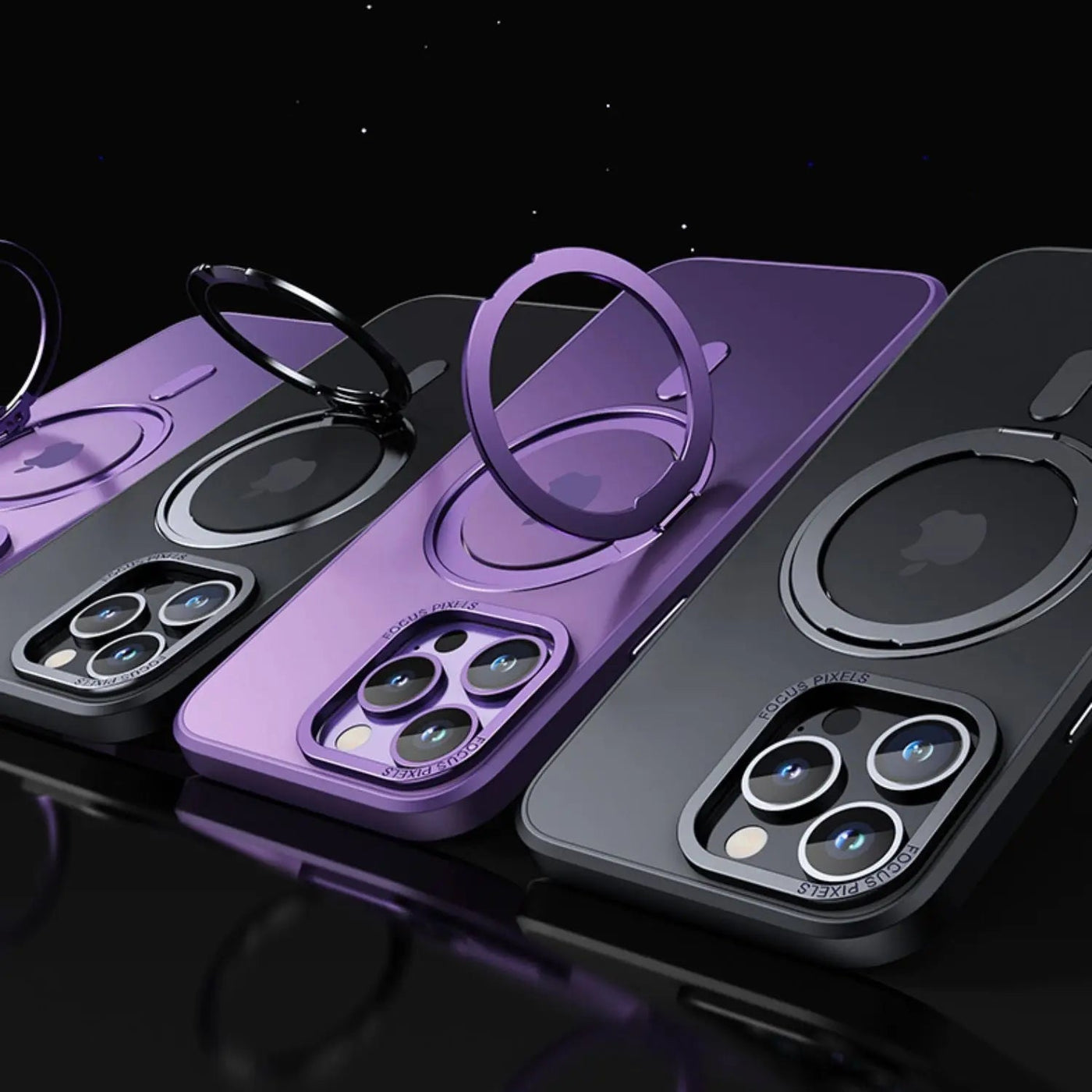 Magnetische Hülle mit Ständer für iPhone