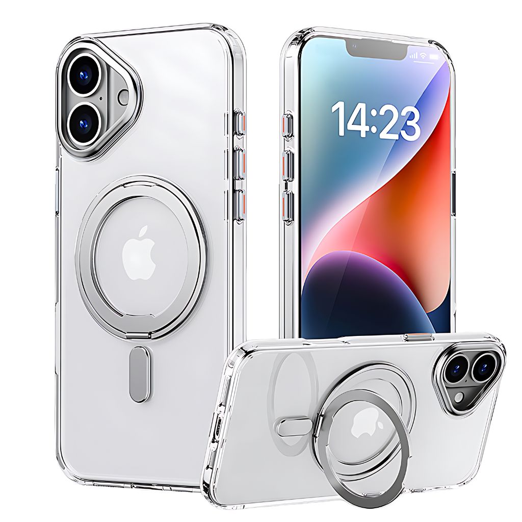 Magnetische Hülle mit Ständer für iPhone