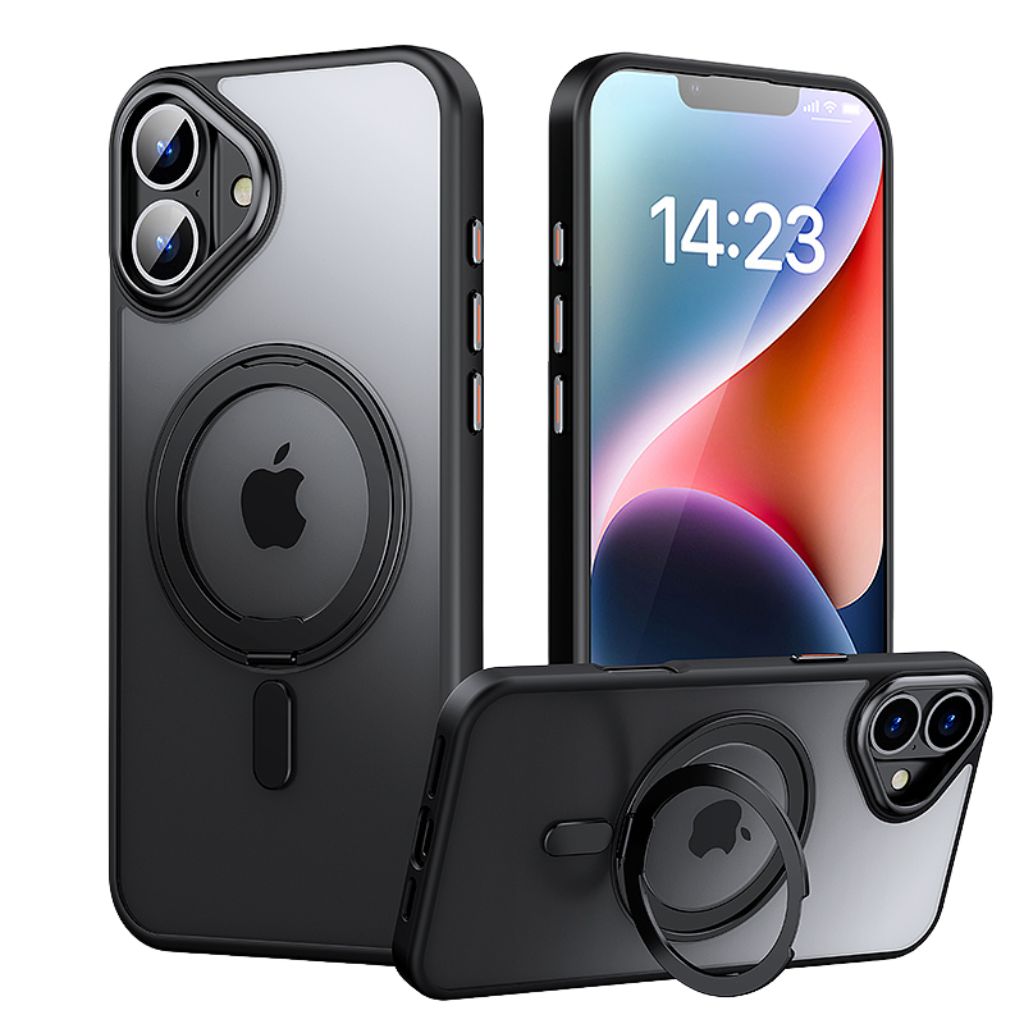 Magnetische Hülle mit Ständer für iPhone